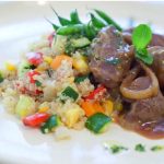 Braised Lamb with Onions
