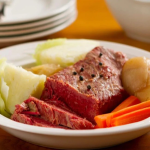 Corned Beef and Cabbage with Potatoes - Lustre Craft Cookware